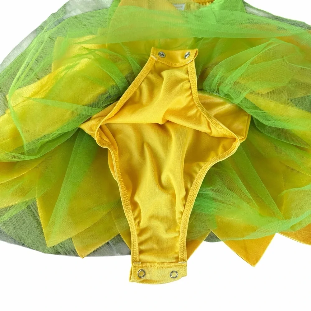 Y2K Gymboree Sunflower Fairy Costume Dress Bright Colorful Spring 18-24 Mos GUC